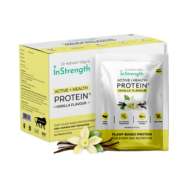 InStrength Active + Health Protein Sachet (48gm Each) Vanilla