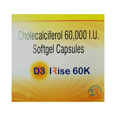 D3 Rise 60K Softgel Capsule