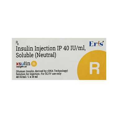 Xsulin R 40IU Solution for Injection