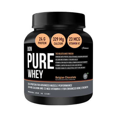 Bon Pure Whey Protein The Holistic Whey Protein Belgian Chocolate