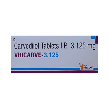 Vricarve 3.125 Tablet