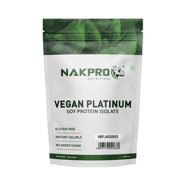 Nakpro Nutrition Vegan Platinum Soy Protein Isolate Unflavoured