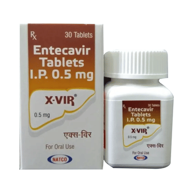 X Vir 0.5mg Tablet