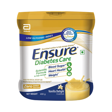 Ensure Diabetes Care Specialized Nutrition Drink Powder Vanilla Delight