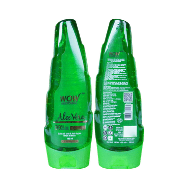 WOW Skin Science 99% Pure Aloe Vera Gel | Multipurpose Beauty Gel for Skin & Hair