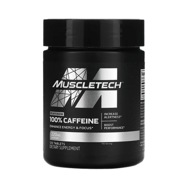 Muscletech Platinum 100% Caffeine 220mg Tablet