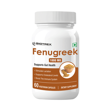 Biotrex Fenugreek 1000mg Capsule