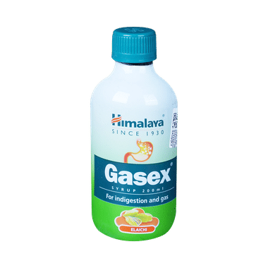 Himalaya Gasex Syrup | Digestive Wellness| Improves Digestion Elaichi