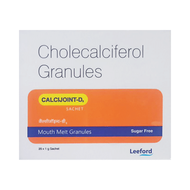 Calcijoint D3 Granules Sugar Free