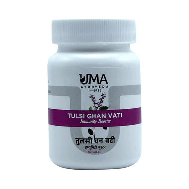 Uma Ayurveda Tulsi Ghan Vati Immunity Booster
