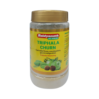 Baidyanath Triphala Churn | Eases Constipation, Acidity & Gas