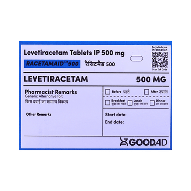 Racetamaid 500 Tablet