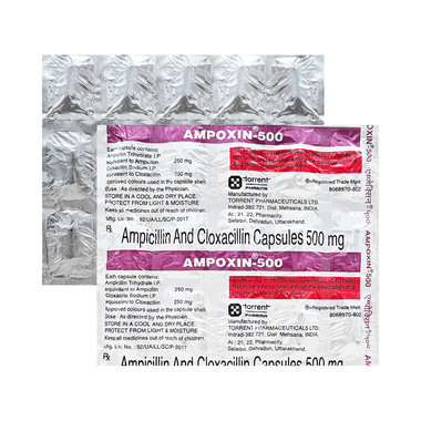 ऐम्पोक्सीन 500 कैप्सूल