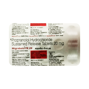 Migrabeta-TR 20 Tablet SR