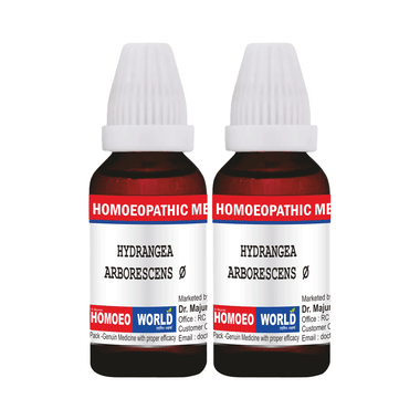 Dr. Majumder Homeo World Hydrangea Arborescens Mother Tincture (30ml Each) Q