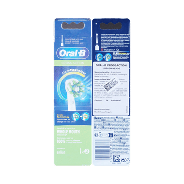 Oral-B Cross Action Power Replacement Heads