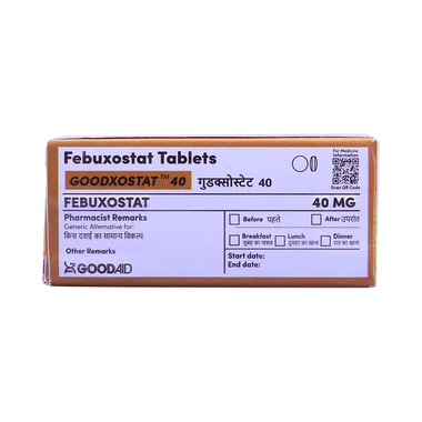 Goodxostat 40 Tablet