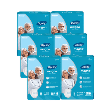 Dignity Magna Adult Diaper (10 Each) Medium