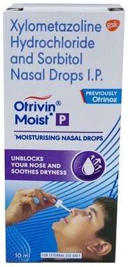 Otrivin Moisturising Paediatric Nasal Drops