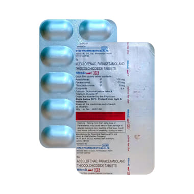 Hifenac Max DS 8mg/100mg/325mg Tablet