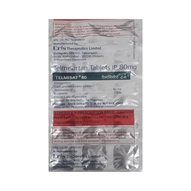 Telmisat 80 Tablet