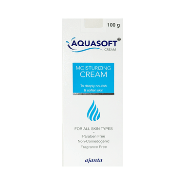 Aquasoft Moisturising Cream | Nourishes & Softens The Skin | For All Skin Types | Paraben-Free