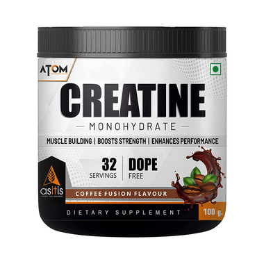 AS-IT-IS Nutrition Atom Creatine Monohydrate Coffee Fusion