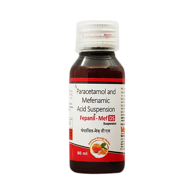 Fepanil-Mef DS Oral Suspension Delicious Orange