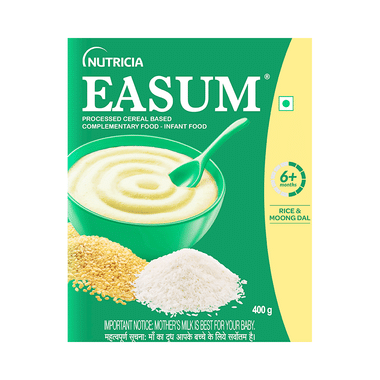 Easum Baby Cereal With Rice & Moong Dal