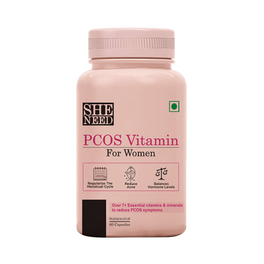 SheNeed Pcos Vitamin for Women Capsule