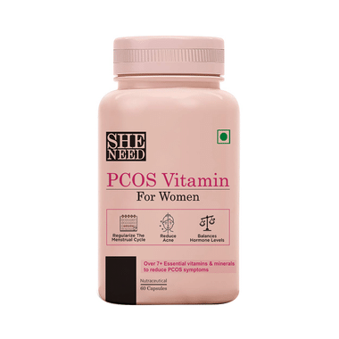 SheNeed Pcos Vitamin For Women Capsule