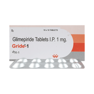 Gride 1mg Tablet