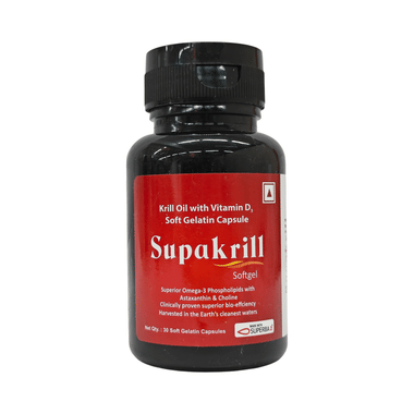 Supakrill Soft Gelatin Capsule