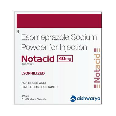 Notacid 40mg Injection