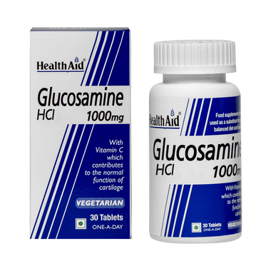 HealthAid Glucosamine HCL 1000mg Tablet