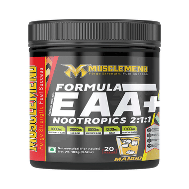 Musclemend Formula Eaa+Nootropics 2:2:1 Powder Mango