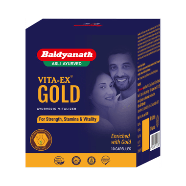 Baidyanath Vita-Ex Gold Capsule For Vitality & Stamina