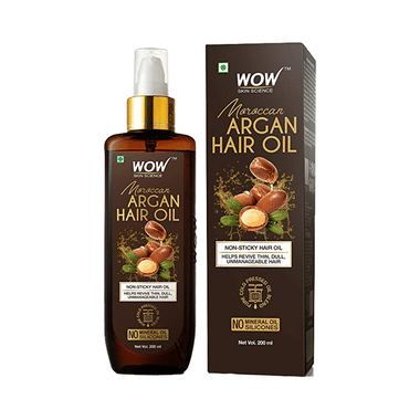 WOW Skin Science Moroccan Argan Hair Oil