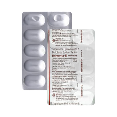 Tolmenta D 150mg/50mg Tablet