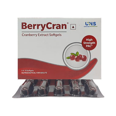 Berrycran High Strength Cranberry Extract Softgel