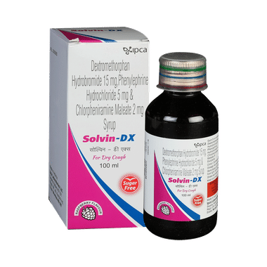 Solvin-DX Syrup Raspberry Sugar Free