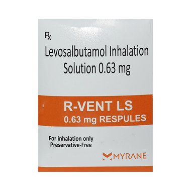 R-Vent LS 0.63mg Respules (2.5ml Each)