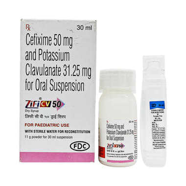 Zifi CV 50 Dry Syrup