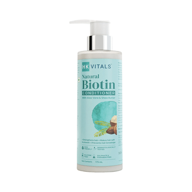 HK Vitals by HealthKart Natural Biotin Conditioner for Strong, Soft & Smooth Hair, Prevents Hair Breakage, All Hair Types