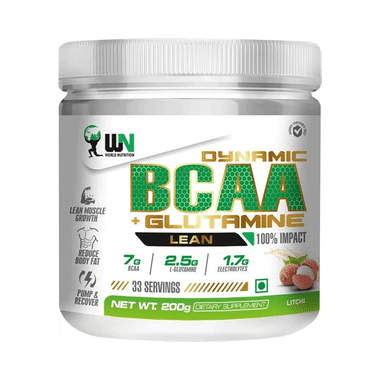 WN World Nutrition Dynamic BCAA + Glutamine Lean Litchi