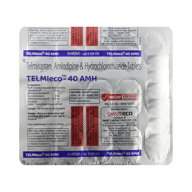 TELMIeco 40 AMH Tablet