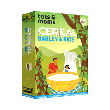 Tots And Moms Cereal Barley & Rice