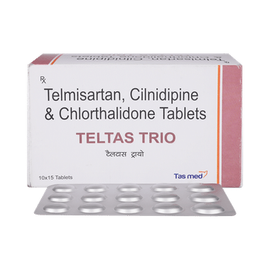 Teltas Trio 40mg/10mg/6.5mg Tablet