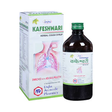 Unjha Kafeshwari Herbal Cough Syrup