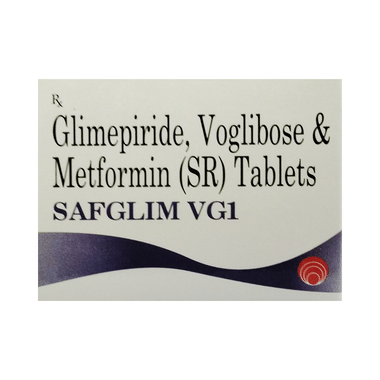 Safglim VG 1mg Tablet